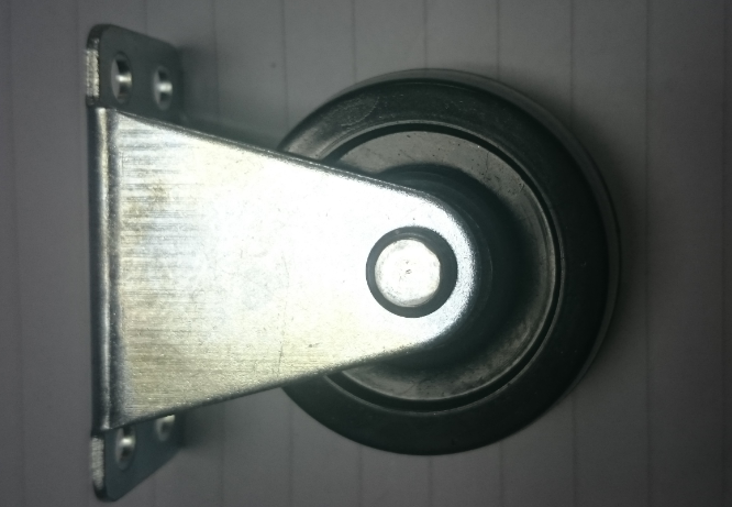 Bánh xe tủ một chiều Vinahardware, màu đen-CT0965D40 - Phi 40mm