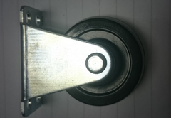 Bánh xe tủ một chiều Vinahardware, màu đen-CT0965D40 - Phi 40mm