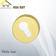 Nắp che ruột khóa inox 304 Vinahardware, mạ màu vàng - VNH01201