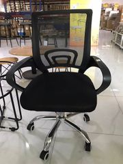 Ghế xoay văn phòng Vinahardware, màu đen - VNH05042