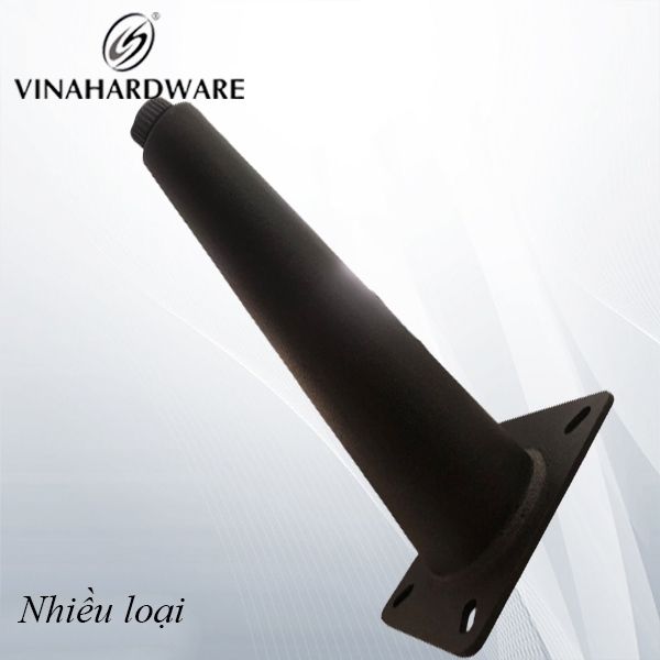 Chân bàn ghế côn sofa màu đen cát Vinahardware- VNH2208458