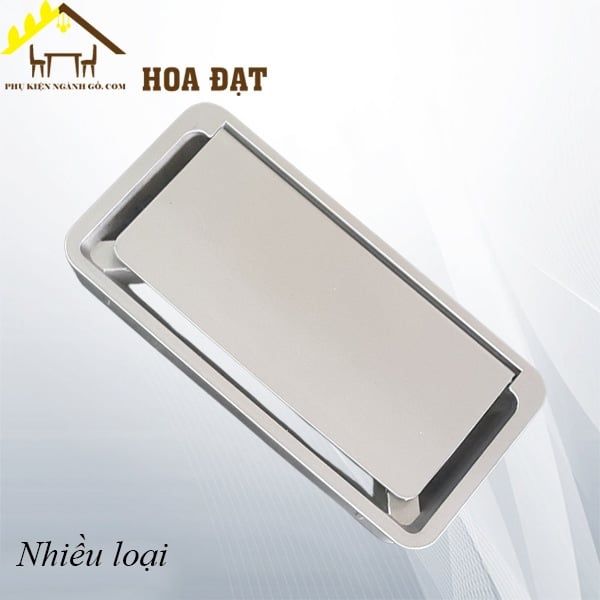 Nắp luồn dây điện chữ nhật Vinahardware , màu trắng - W222K