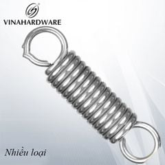 Lò xo inox 304 D25mm, dài tính cả móc 150mm, sợi 4.0mm VNH251504-VNH251504