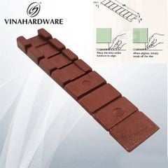 Pát nhựa bậc thang chêm chân bàn ghế tủ Vinahardware PB2080 (cái)