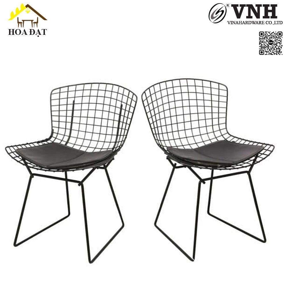Khung ghế sắt Vinahardware sơn đen - VNH12622