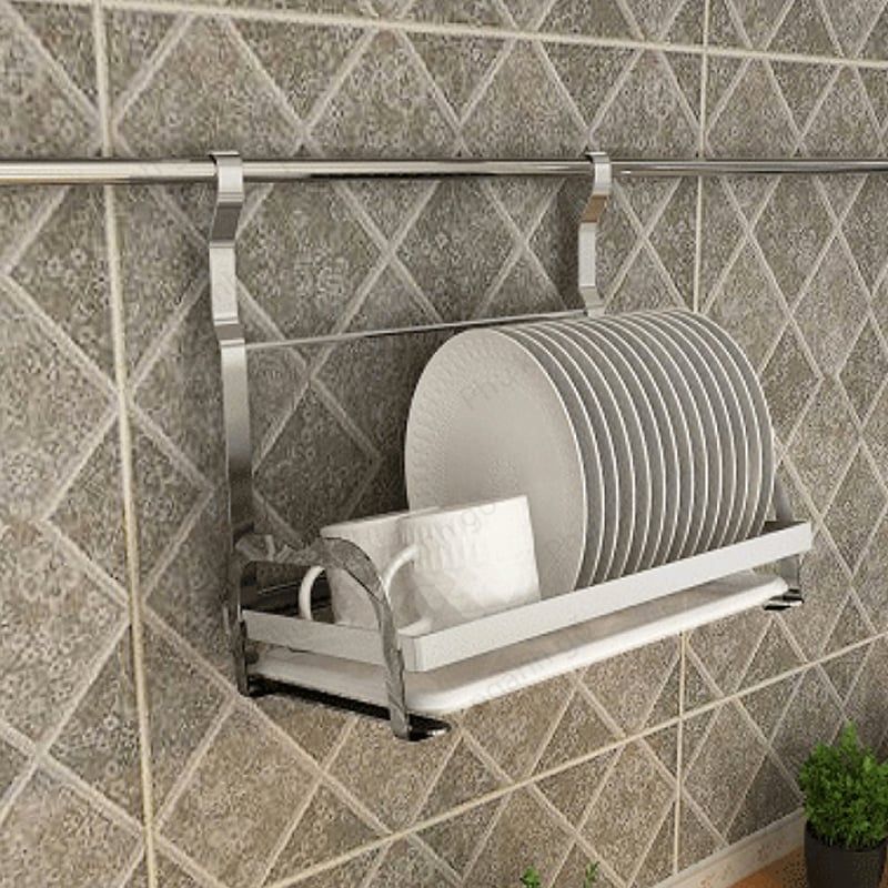 Giá để đĩa treo ngoài Inox nan dẹt 304 VNR VNH002630-VNH002630