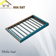 Giá treo quần âu, khung nhôm, bọc da cao cấp, màu xanh lục bảo Vinahardware - VNH046E