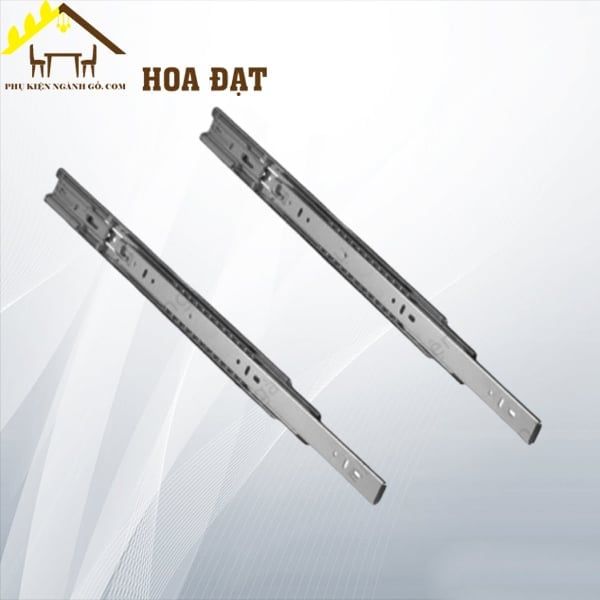 Ray bi giảm chấn 3 tầng, bản 45mm, dài 350mm Hafele SBS0345350ZHL