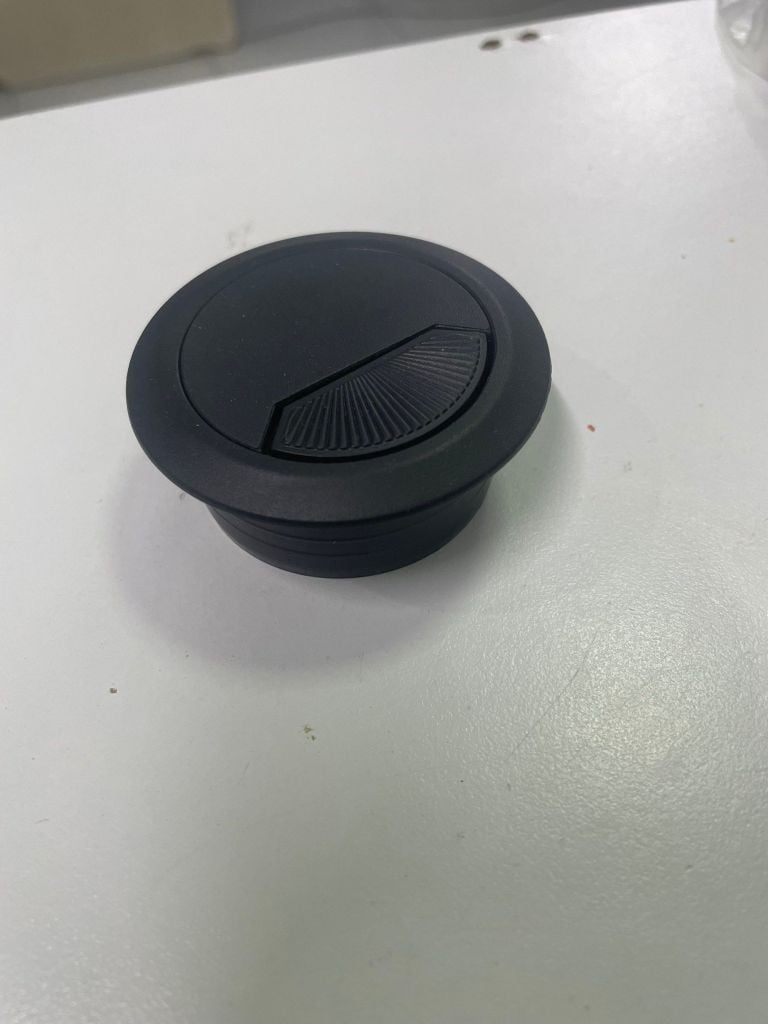 Khuôn nắp luồn dây điện nhựa ABS Vinahardware, phi 50mm - W50ABSK