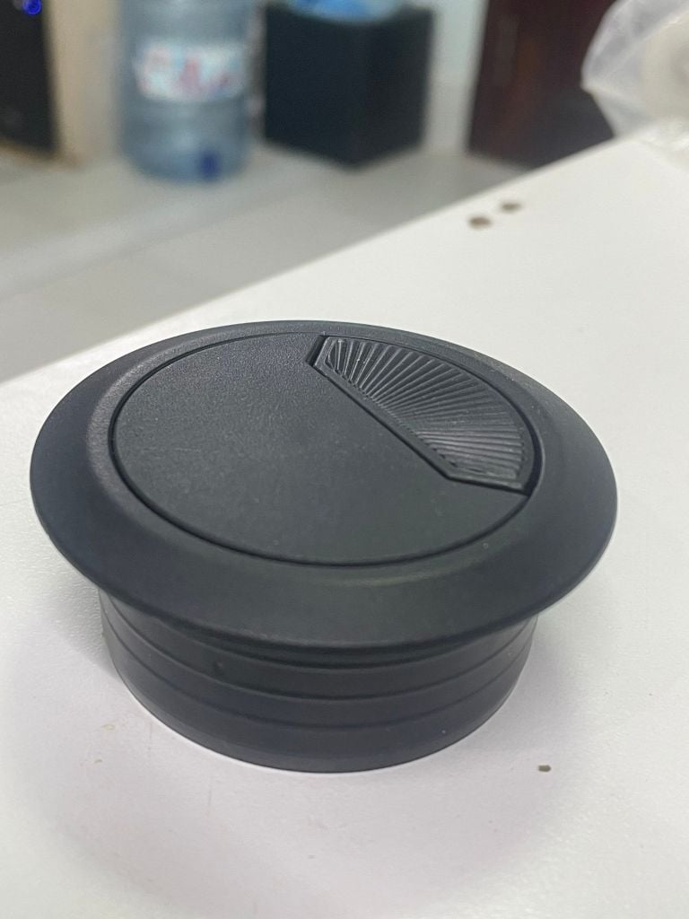 Khuôn nắp luồn dây điện nhựa ABS Vinahardware, phi 50mm - W50ABSK