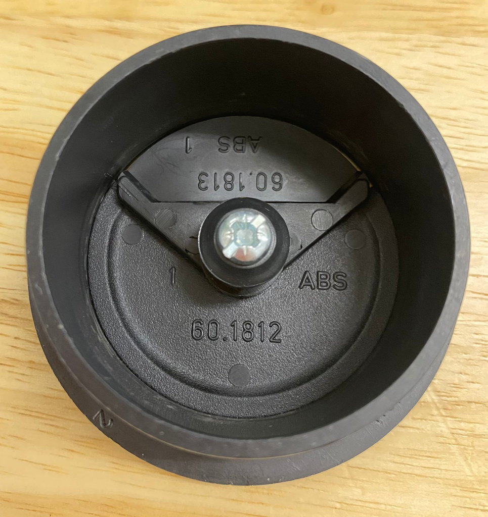 Khuôn nắp luồn dây điện nhựa ABS Vinahardware, phi 50mm - W50ABSK