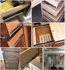 Ray bi 3 tầng Vinahardware, bản 42, màu đen - BBS0342350ZI