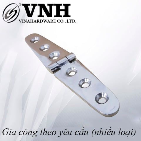 Bản lề lá inox 304 Vinahardware, 27x160x5mm