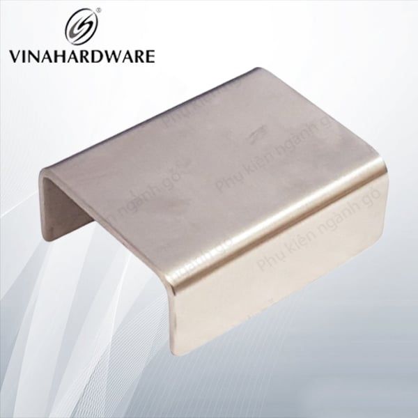 Tay nắm tủ inox móc ngăn kéo Vinahardware dài 50mm cao 20mm VNH VNH000221