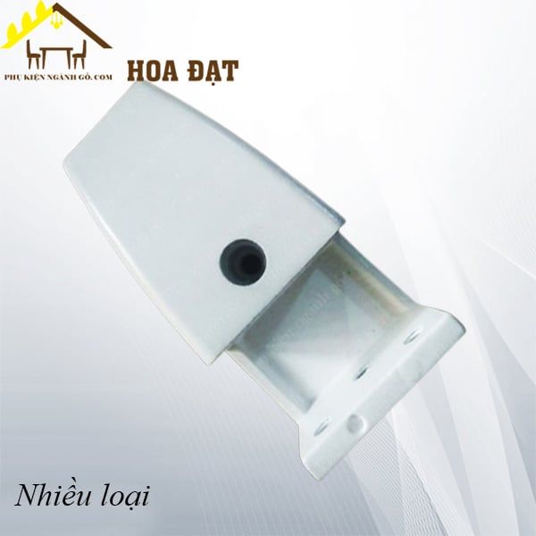 Kẹp vách ngăn bàn - Pat ( bas ) kẹp kính chân 1 bên H0002T