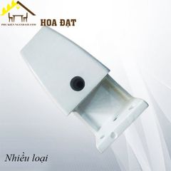 Kẹp vách ngăn bàn - Pat ( bas ) kẹp kính chân 1 bên H0002T