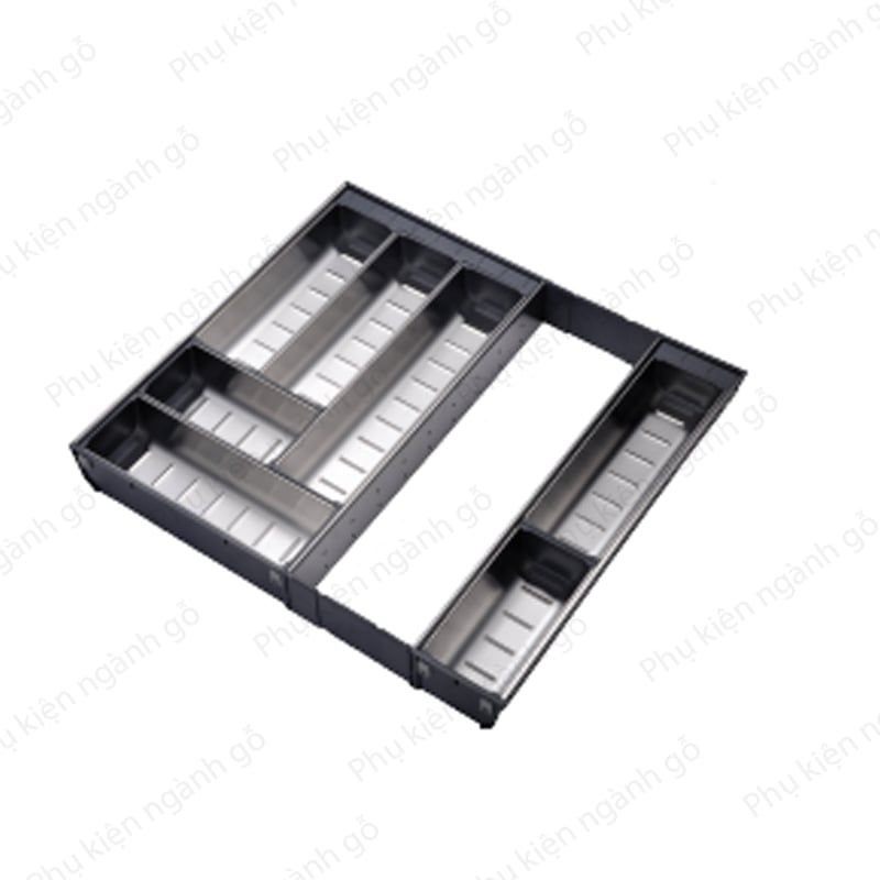 Khay để chia thìa muổng nĩa Inox 304 rộng 500mm VNR VNH212R500-VNH212R500