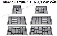 Khay chia nhựa Vinahardware, màu xám - VNH700EU