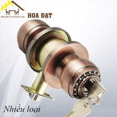 Khoá cửa núm tròn rồng rêu DL2124-DL2124