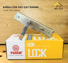 Khóa cửa tay gạt hợp kim Vinahardware loại 260x52mm - KT26052