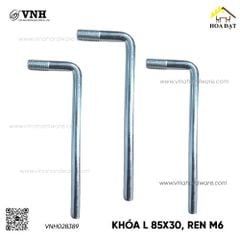 Khóa L 85x30, ren m6 - SP028389