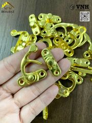 Khóa móc then cửa vàng Vinahardware KT045-KT045