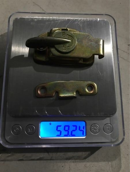 Khóa On/Off Vinahardware, thép xi bảy màu OFL2918Z23-OFL2918Z23