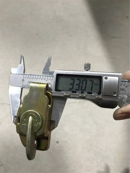 Khóa On/Off Vinahardware, thép xi bảy màu OFL2918Z23-OFL2918Z23