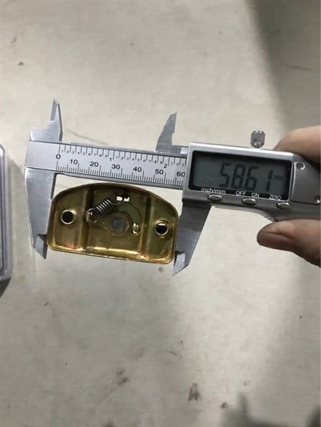 Khóa On/Off Vinahardware, thép xi bảy màu OFL2918Z23-OFL2918Z23