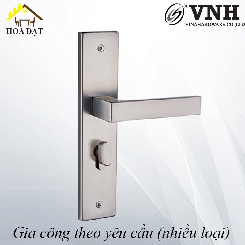 Khóa tay gạt nhôm, màu kẽm trắng-KTG32927V1