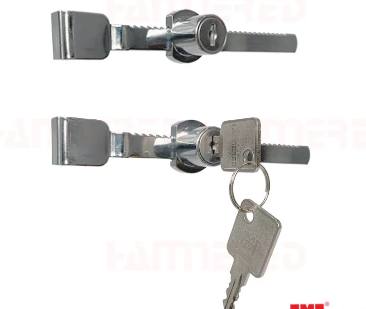 Khóa tủ kính dạng răng cưa-KT0036XH