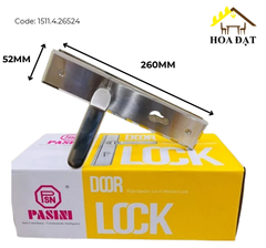 Khóa cửa tay gạt hợp kim Vinahardware loại 260x52mm - KT26052