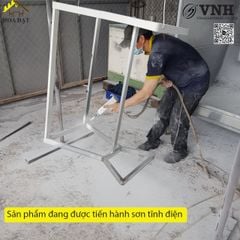 Khung bàn Vinahardware, sơn đen cát - VNH1060560
