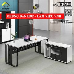 Khung bàn sắt Vinahardware, sơn đen mờ - VNH1350650730B