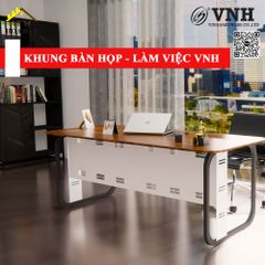 Khung bàn sắt Vinahardware, sơn đen mờ - VNH1350650730B