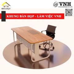 Khung bàn sắt Vinahardware, sơn đen mờ - VNH1350650730B