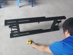 D1100xR600xC730| Khung bàn tròn xếp gọn, sơn đen mờ - VNH204D116073