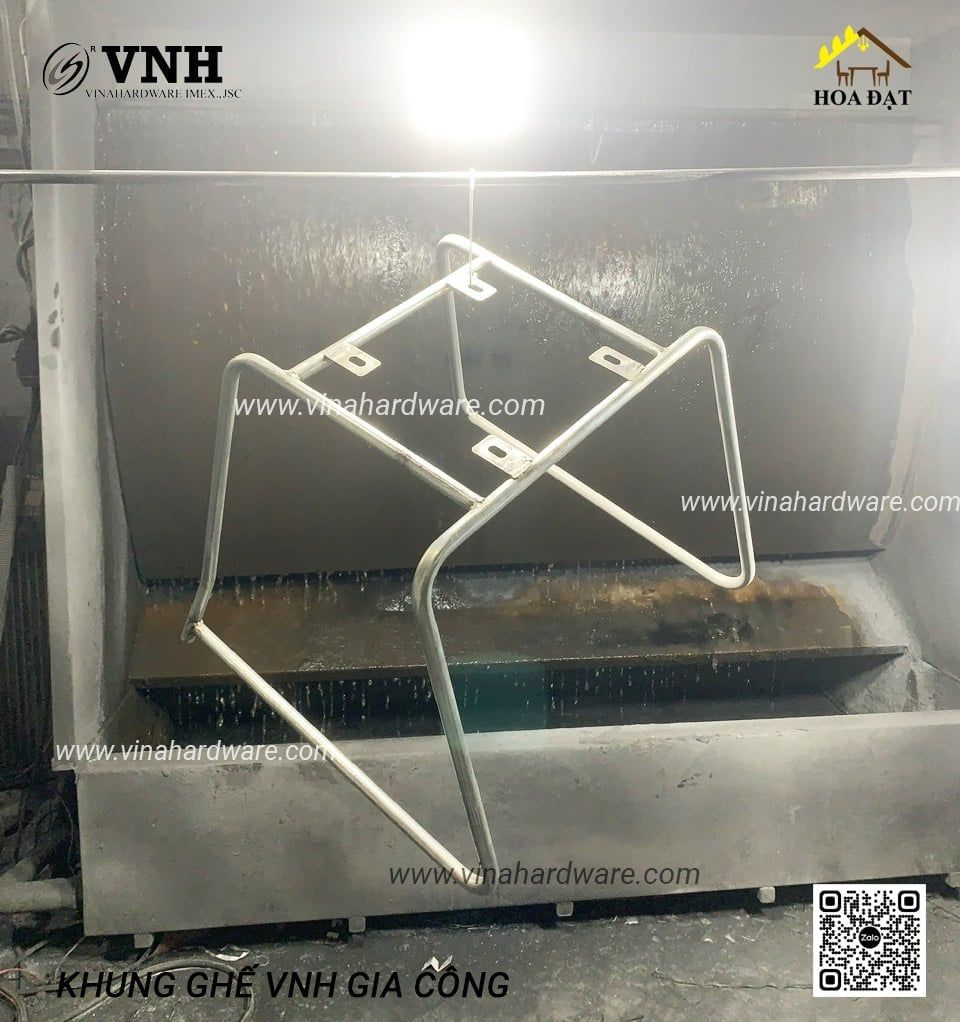 Khung ghế học sinh sơn xám Vinahardware - VNH400400465G