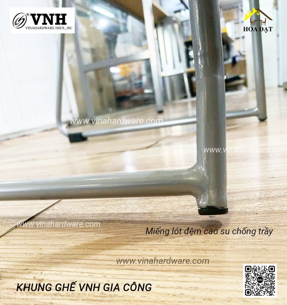Khung ghế học sinh sơn xám Vinahardware - VNH400400465G