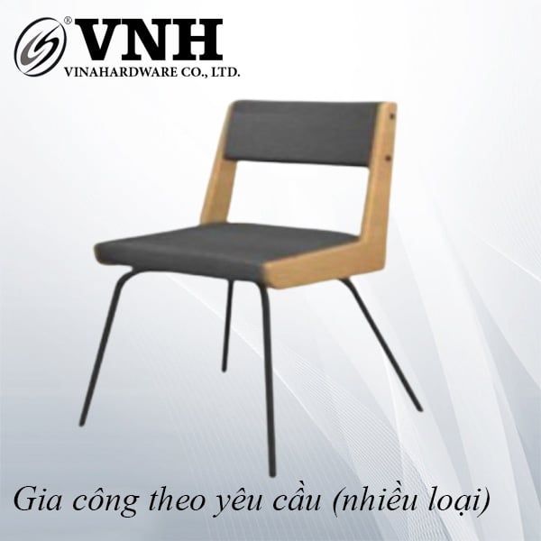 Khung ghế sắt sơn đen tĩnh điện Vinahardware - VNH500500730B