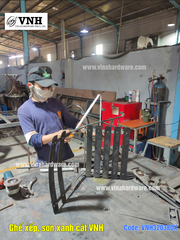 Khung Ghế xếp, sơn xanh cát Vinahardware - VNH320380X