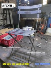 Khung Ghế xếp, sơn xanh cát Vinahardware - VNH320380X