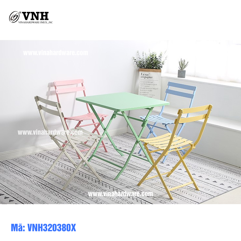 Khung Ghế xếp, sơn xanh cát Vinahardware - VNH320380X