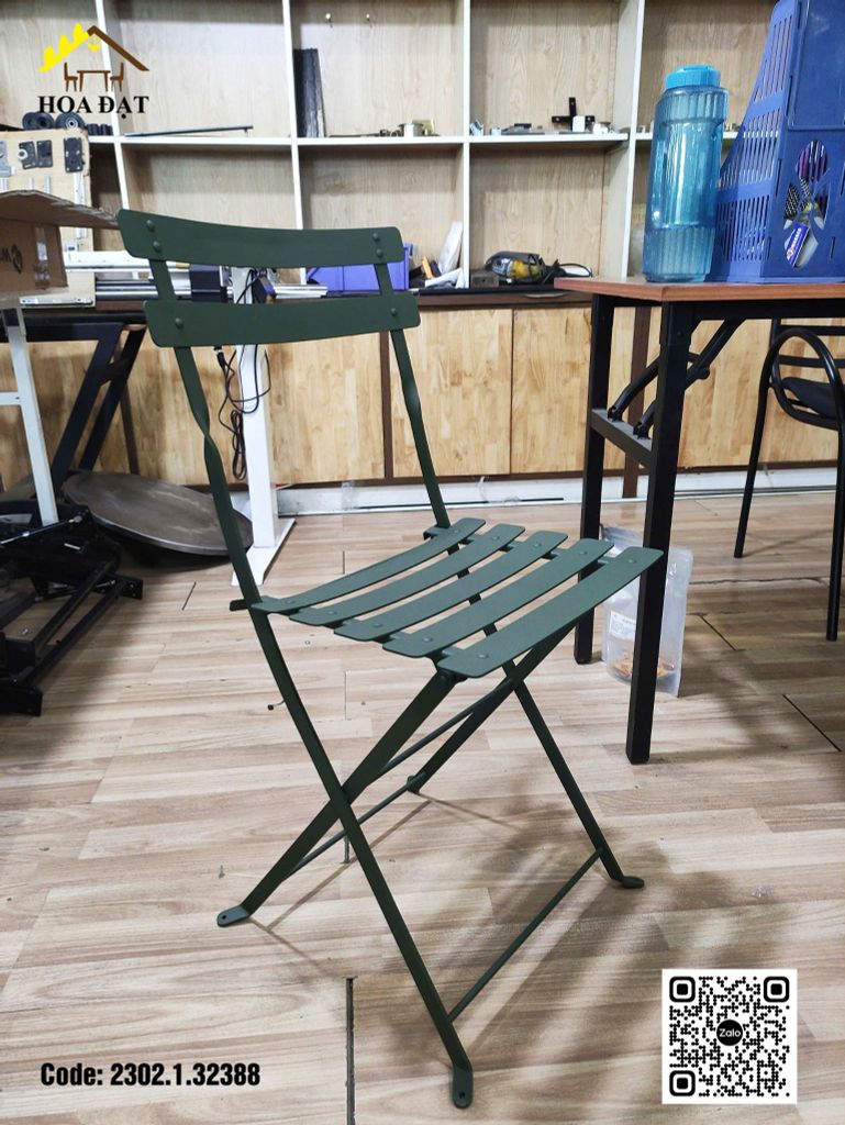 Khung Ghế xếp, sơn xanh cát Vinahardware - VNH320380X