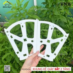 Khung kệ giày sắt 2 tầng VNH - PSS924W - HDFA605
