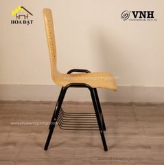 Khung ghế sắt học sinh lưng tựa Vinahardware sơn tĩnh điện- VNH415415440B