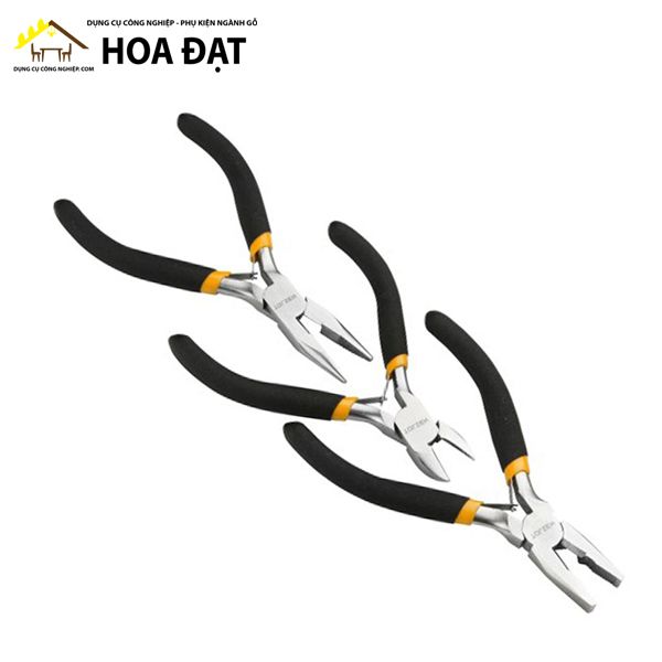 Bộ 3 Kềm Mini Tolsen 10038 (Răng, Cắt, Nhọn)