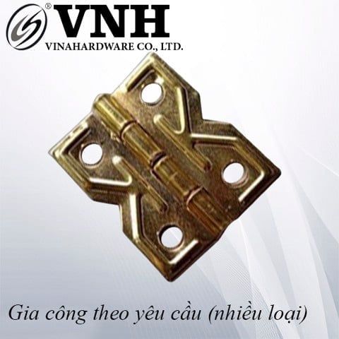Bản lề lá kiểu Vinahardware màu đồng 30x20mm H0026Y25-H0026Y25