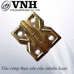 Bản lề lá kiểu Vinahardware màu đồng 30x20mm H0026Y25-H0026Y25