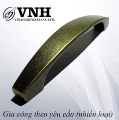 Tay nắm tủ Vinahardware màu đồng giả cổ, kích thước 128mm HD0043C-HD0043C